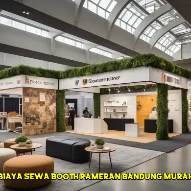 biaya sewa booth pameran bandung murah